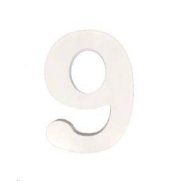 Articulo Número 9 de Madera de 11 cm Aprox de Varios