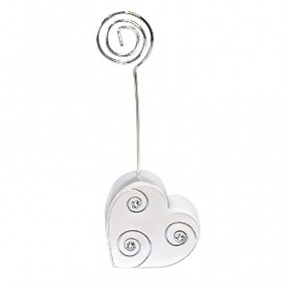 Soporte Corazon mesa Bodas (10,8 cm)