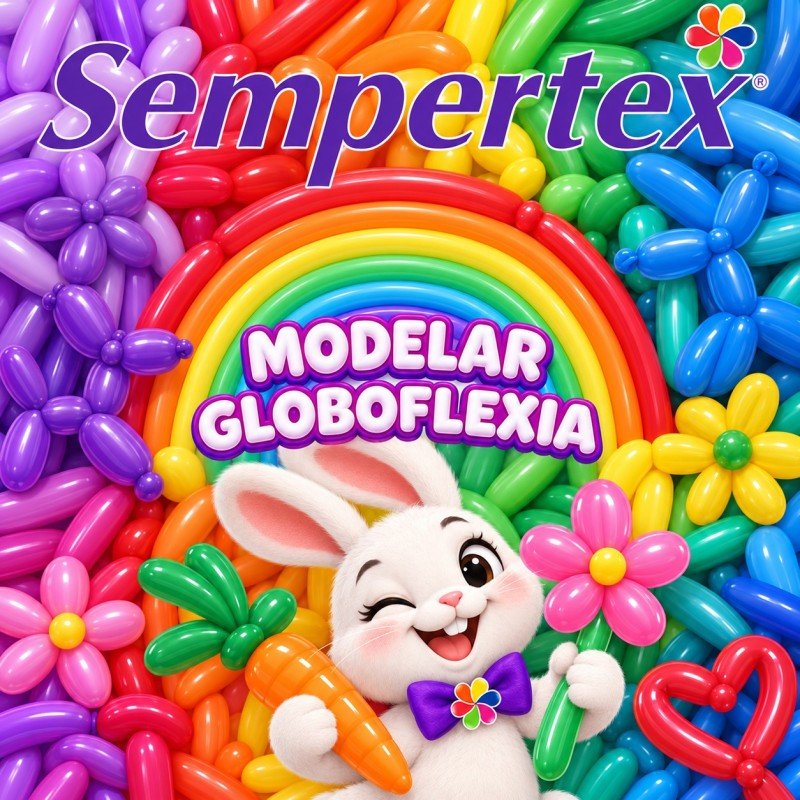 Globos de modelar tubito