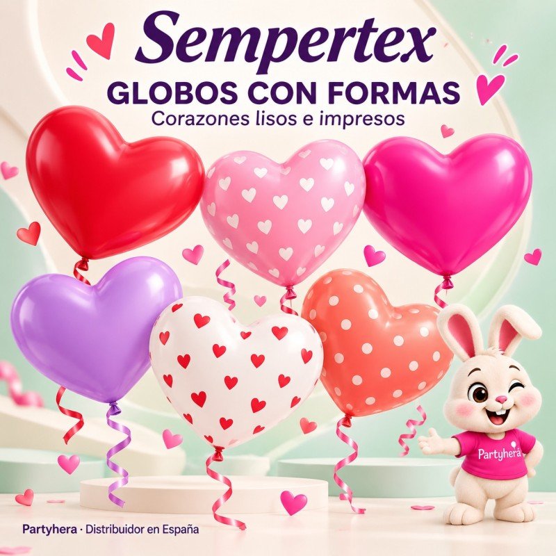 Globos de látex con formas