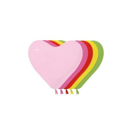Distribución y venta al por mayor de globos de látex con formas de sempertex, globos con forma de corazón sempertex 